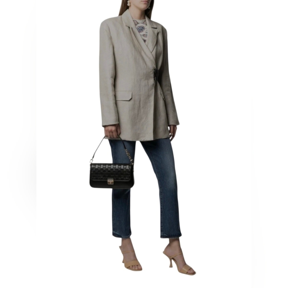 Michael Kors Small Bradshaw Woven Leather Convertible Shoulder Bag-(R-$328) - Picture 13 of 14